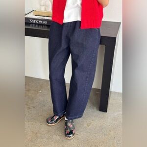 Le Bon Shoppe Arc Pants — raw denim size M